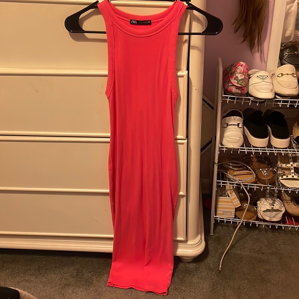 Pink Midi dress